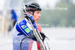 05.07.2023, Premanon, France (FRA): Quentin Fillon Maillet (FRA) - Biathlon summer training, Premanon (FRA). www.nordicfocus.com. © Manzoni/NordicFocus. Every downloaded picture is fee-liable.