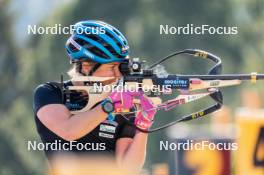 08.06.2023, Lavaze, Italy (ITA): Anna Magnusson (SWE) - Biathlon summer training, Lavaze (ITA). www.nordicfocus.com. © Barbieri/NordicFocus. Every downloaded picture is fee-liable.