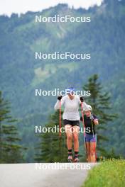 23 06.2023, Ruhpolding, Germany (GER)): Franziska Preuss (GER) - Biathlon summer training, Ruhpolding (GER). www.nordicfocus.com. © Reiter/NordicFocus. Every downloaded picture is fee-liable.