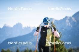 06.10.2023, Lavaze (ITA):  Franziska Preuss (GER) - Biathlon summer training, Lavaze (ITA). www.nordicfocus.com. © Vanzetta/NordicFocus. Every downloaded picture is fee-liable.