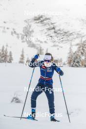 03.11.2023, Bessans, France (FRA): Gilonne Guigonnat (FRA) - Biathlon training, Bessans (FRA). www.nordicfocus.com. © Authamayou/NordicFocus. Every downloaded picture is fee-liable.