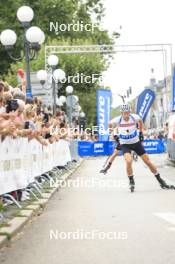 13.08.2023, Wiesbaden, Germany (GER): Tarjei Boe (NOR) - City Biathlon - Wiesbaden (GER). www.nordicfocus.com. © Manzoni/NordicFocus. Every downloaded picture is fee-liable.