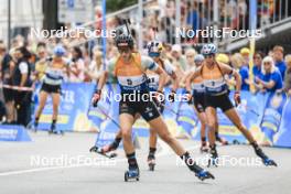 13.08.2023, Wiesbaden, Germany (GER): Vanessa Voigt (GER) - City Biathlon - Wiesbaden (GER). www.nordicfocus.com. © Manzoni/NordicFocus. Every downloaded picture is fee-liable.