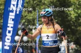 13.08.2023, Wiesbaden, Germany (GER): Lisa Vittozzi (ITA) - City Biathlon - Wiesbaden (GER). www.nordicfocus.com. © Manzoni/NordicFocus. Every downloaded picture is fee-liable.