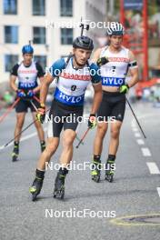 13.08.2023, Wiesbaden, Germany (GER): Dmytro Pidruchnyi (UKR) - City Biathlon - Wiesbaden (GER). www.nordicfocus.com. © Manzoni/NordicFocus. Every downloaded picture is fee-liable.