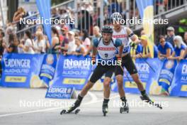 13.08.2023, Wiesbaden, Germany (GER): Dmytro Pidruchnyi (UKR) - City Biathlon - Wiesbaden (GER). www.nordicfocus.com. © Manzoni/NordicFocus. Every downloaded picture is fee-liable.