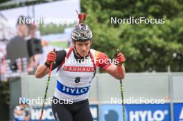 13.08.2023, Wiesbaden, Germany (GER): Florent Claude (BEL) - City Biathlon - Wiesbaden (GER). www.nordicfocus.com. © Manzoni/NordicFocus. Every downloaded picture is fee-liable.