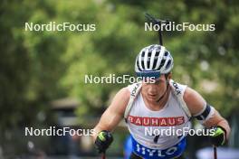 13.08.2023, Wiesbaden, Germany (GER): Niklas Hartweg (SUI) - City Biathlon - Wiesbaden (GER). www.nordicfocus.com. © Manzoni/NordicFocus. Every downloaded picture is fee-liable.