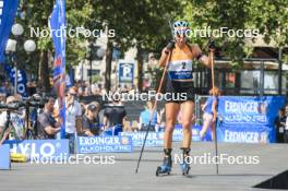 13.08.2023, Wiesbaden, Germany (GER): Lisa Vittozzi (ITA) - City Biathlon - Wiesbaden (GER). www.nordicfocus.com. © Manzoni/NordicFocus. Every downloaded picture is fee-liable.