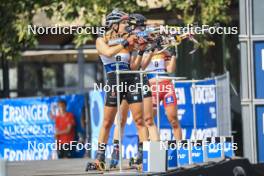 13.08.2023, Wiesbaden, Germany (GER): Hanna Kebinger (GER) - City Biathlon - Wiesbaden (GER). www.nordicfocus.com. © Manzoni/NordicFocus. Every downloaded picture is fee-liable.