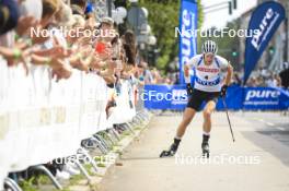 13.08.2023, Wiesbaden, Germany (GER): Tarjei Boe (NOR) - City Biathlon - Wiesbaden (GER). www.nordicfocus.com. © Manzoni/NordicFocus. Every downloaded picture is fee-liable.