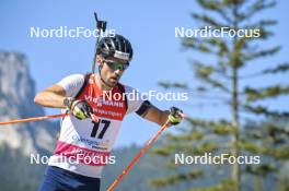 08.09.2023, Ruhpolding, Germany (GER): Matthias Dorfer (GER) - German Championships biathlon, individual men, Ruhpolding (GER). www.nordicfocus.com. © Reichert/NordicFocus. Every downloaded picture is fee-liable.