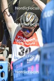 08.09.2023, Ruhpolding, Germany (GER): Gion Stalder (SUI) - German Championships biathlon, individual men, Ruhpolding (GER). www.nordicfocus.com. © Reichert/NordicFocus. Every downloaded picture is fee-liable.