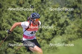 08.09.2023, Ruhpolding, Germany (GER): Philipp Lipowitz (GER) - German Championships biathlon, individual men, Ruhpolding (GER). www.nordicfocus.com. © Reichert/NordicFocus. Every downloaded picture is fee-liable.