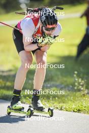 08.09.2023, Ruhpolding, Germany (GER): Johannes Kuehn (GER) - German Championships biathlon, individual men, Ruhpolding (GER). www.nordicfocus.com. © Reichert/NordicFocus. Every downloaded picture is fee-liable.