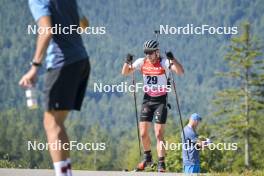 08.09.2023, Ruhpolding, Germany (GER): Justus Strelow (GER) - German Championships biathlon, individual men, Ruhpolding (GER). www.nordicfocus.com. © Reichert/NordicFocus. Every downloaded picture is fee-liable.