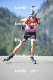 08.09.2023, Ruhpolding, Germany (GER): Darius Lodl (GER) - German Championships biathlon, individual men, Ruhpolding (GER). www.nordicfocus.com. © Reichert/NordicFocus. Every downloaded picture is fee-liable.