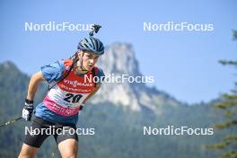 08.09.2023, Ruhpolding, Germany (GER): Frederic Messner (GER) - German Championships biathlon, individual men, Ruhpolding (GER). www.nordicfocus.com. © Reichert/NordicFocus. Every downloaded picture is fee-liable.