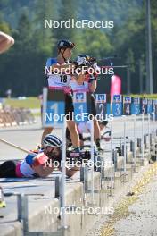 08.09.2023, Ruhpolding, Germany (GER): Linus Maier (GER) - German Championships biathlon, individual men, Ruhpolding (GER). www.nordicfocus.com. © Reichert/NordicFocus. Every downloaded picture is fee-liable.