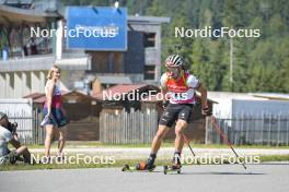 08.09.2023, Ruhpolding, Germany (GER): David Zobel (GER) - German Championships biathlon, individual men, Ruhpolding (GER). www.nordicfocus.com. © Reichert/NordicFocus. Every downloaded picture is fee-liable.