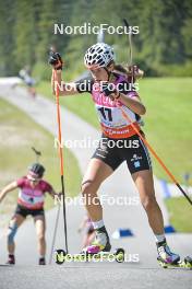08.09.2023, Ruhpolding, Germany (GER): Julia Vogler (GER) - German Championships biathlon, individual women, Ruhpolding (GER). www.nordicfocus.com. © Reichert/NordicFocus. Every downloaded picture is fee-liable.