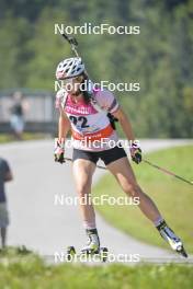 08.09.2023, Ruhpolding, Germany (GER): Juliane Fruehwirt (GER) - German Championships biathlon, individual women, Ruhpolding (GER). www.nordicfocus.com. © Reichert/NordicFocus. Every downloaded picture is fee-liable.
