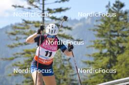 08.09.2023, Ruhpolding, Germany (GER): Helena-Theresa Hendel (GER) - German Championships biathlon, individual women, Ruhpolding (GER). www.nordicfocus.com. © Reichert/NordicFocus. Every downloaded picture is fee-liable.