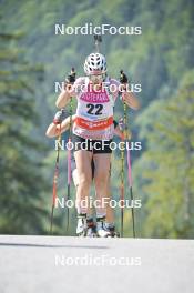 08.09.2023, Ruhpolding, Germany (GER): Juliane Fruehwirt (GER) - German Championships biathlon, individual women, Ruhpolding (GER). www.nordicfocus.com. © Reichert/NordicFocus. Every downloaded picture is fee-liable.