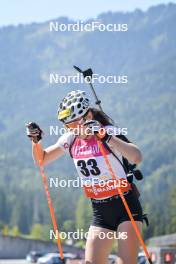 08.09.2023, Ruhpolding, Germany (GER): Anna Juppe (AUT) - German Championships biathlon, individual women, Ruhpolding (GER). www.nordicfocus.com. © Reichert/NordicFocus. Every downloaded picture is fee-liable.
