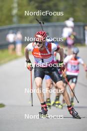 10.09.2023, Ruhpolding, Germany (GER): Benedikt Doll (GER) - German Championships biathlon, pursuit men, Ruhpolding (GER). www.nordicfocus.com. © Reichert/NordicFocus. Every downloaded picture is fee-liable.