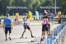 10.09.2023, Ruhpolding, Germany (GER): Philipp Nawrath (GER) - German Championships biathlon, pursuit men, Ruhpolding (GER). www.nordicfocus.com. © Reichert/NordicFocus. Every downloaded picture is fee-liable.