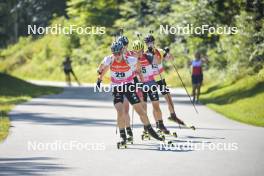 10.09.2023, Ruhpolding, Germany (GER): Elias Seidl (GER) - German Championships biathlon, pursuit men, Ruhpolding (GER). www.nordicfocus.com. © Reichert/NordicFocus. Every downloaded picture is fee-liable.