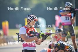 10.09.2023, Ruhpolding, Germany (GER): Philipp Nawrath (GER) - German Championships biathlon, pursuit men, Ruhpolding (GER). www.nordicfocus.com. © Reichert/NordicFocus. Every downloaded picture is fee-liable.