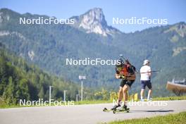 10.09.2023, Ruhpolding, Germany (GER): Danilo Riethmueller (GER) - German Championships biathlon, pursuit men, Ruhpolding (GER). www.nordicfocus.com. © Reichert/NordicFocus. Every downloaded picture is fee-liable.