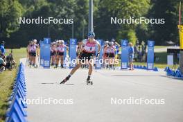 10.09.2023, Ruhpolding, Germany (GER): Franziska Preuss (GER) - German Championships biathlon, pursuit women, Ruhpolding (GER). www.nordicfocus.com. © Reichert/NordicFocus. Every downloaded picture is fee-liable.