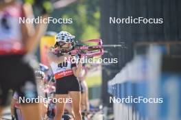 10.09.2023, Ruhpolding, Germany (GER): Anna Krinninger (GER) - German Championships biathlon, pursuit women, Ruhpolding (GER). www.nordicfocus.com. © Reichert/NordicFocus. Every downloaded picture is fee-liable.