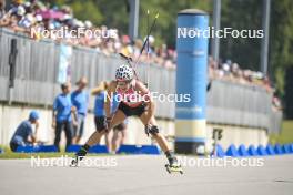 10.09.2023, Ruhpolding, Germany (GER): Sophia Schneider (GER) - German Championships biathlon, pursuit women, Ruhpolding (GER). www.nordicfocus.com. © Reichert/NordicFocus. Every downloaded picture is fee-liable.