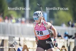 10.09.2023, Ruhpolding, Germany (GER): Amy Baserga (SUI) - German Championships biathlon, pursuit women, Ruhpolding (GER). www.nordicfocus.com. © Reichert/NordicFocus. Every downloaded picture is fee-liable.