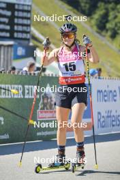 10.09.2023, Ruhpolding, Germany (GER): Lea Meier (SUI) - German Championships biathlon, pursuit women, Ruhpolding (GER). www.nordicfocus.com. © Reichert/NordicFocus. Every downloaded picture is fee-liable.