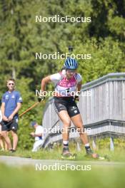 10.09.2023, Ruhpolding, Germany (GER): Franziska Preuss (GER) - German Championships biathlon, pursuit women, Ruhpolding (GER). www.nordicfocus.com. © Reichert/NordicFocus. Every downloaded picture is fee-liable.