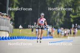 10.09.2023, Ruhpolding, Germany (GER): Lena Haecki-Gross (SUI) - German Championships biathlon, pursuit women, Ruhpolding (GER). www.nordicfocus.com. © Reichert/NordicFocus. Every downloaded picture is fee-liable.