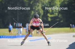 10.09.2023, Ruhpolding, Germany (GER): Aita Gasparin (SUI) - German Championships biathlon, pursuit women, Ruhpolding (GER). www.nordicfocus.com. © Reichert/NordicFocus. Every downloaded picture is fee-liable.