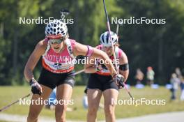 10.09.2023, Ruhpolding, Germany (GER): Sophia Schneider (GER) - German Championships biathlon, pursuit women, Ruhpolding (GER). www.nordicfocus.com. © Reichert/NordicFocus. Every downloaded picture is fee-liable.