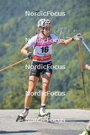 10.09.2023, Ruhpolding, Germany (GER): Julia Vogler (GER) - German Championships biathlon, pursuit women, Ruhpolding (GER). www.nordicfocus.com. © Reichert/NordicFocus. Every downloaded picture is fee-liable.