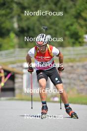 09.09.2023, Ruhpolding, Germany (GER): David Zobel (GER) - German Championships biathlon, sprint men, Ruhpolding (GER). www.nordicfocus.com. © Reichert/NordicFocus. Every downloaded picture is fee-liable.