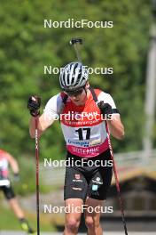 09.09.2023, Ruhpolding, Germany (GER): Justus Strelow (GER) - German Championships biathlon, sprint men, Ruhpolding (GER). www.nordicfocus.com. © Reichert/NordicFocus. Every downloaded picture is fee-liable.