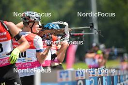 09.09.2023, Ruhpolding, Germany (GER): Elias Seidl (GER) - German Championships biathlon, sprint men, Ruhpolding (GER). www.nordicfocus.com. © Reichert/NordicFocus. Every downloaded picture is fee-liable.