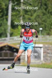 09.09.2023, Ruhpolding, Germany (GER): Etienne Fischer (GER) - German Championships biathlon, sprint men, Ruhpolding (GER). www.nordicfocus.com. © Reichert/NordicFocus. Every downloaded picture is fee-liable.