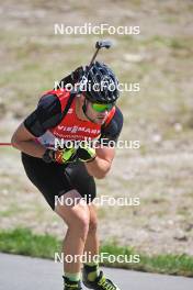 09.09.2023, Ruhpolding, Germany (GER): Danilo Riethmueller (GER) - German Championships biathlon, sprint men, Ruhpolding (GER). www.nordicfocus.com. © Reichert/NordicFocus. Every downloaded picture is fee-liable.