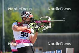 09.09.2023, Ruhpolding, Germany (GER): Philipp Nawrath (GER) - German Championships biathlon, sprint men, Ruhpolding (GER). www.nordicfocus.com. © Reichert/NordicFocus. Every downloaded picture is fee-liable.